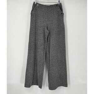 Abercrombie Fitch 27” Wide Leg Trouser Pants High Rise Boho Hippie Festival